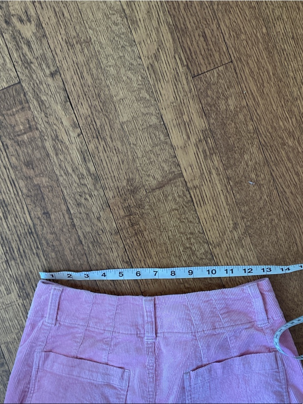 Anthropologie  Maeve Colette Blush Pink Wide-Leg Corduroy Pants - Picture 8 of 9